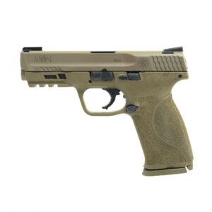 S&W M&P M2.0 FDE *No Thumb Safety* W/TruGlo TFX Sights 9MM 4.25