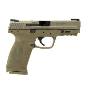 S&W M&P M2.0 FDE *No Thumb Safety* W/TruGlo TFX Sights 9MM 4.25