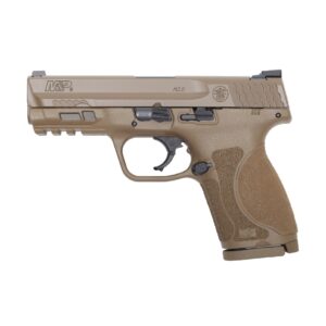 S&W M&P M2.0 Compact Flat Dark Earth No Thumb Safety 9MM 4