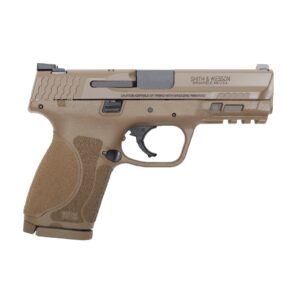 S&W M&P M2.0 Compact Flat Dark Earth No Thumb Safety 9MM 4