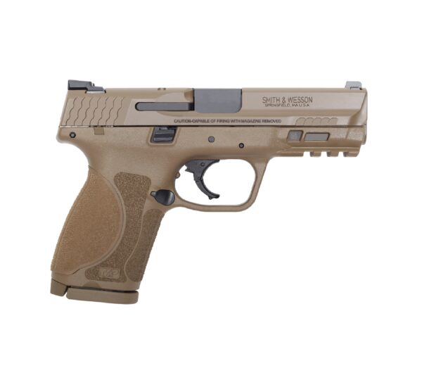 S&W M&P M2.0 Compact Flat Dark Earth No Thumb Safety 9MM 4