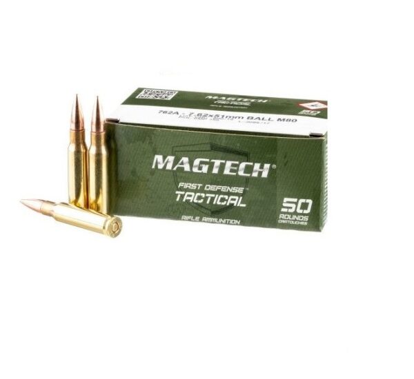 Magtech First Defense Tactical 7.62x51mm 147GR FMJ 50Rd