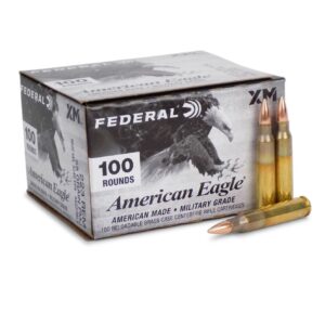 Federal American Eagle 223REM 55GR FMJ-BT 100Rd