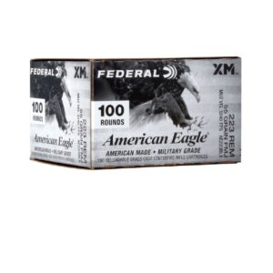 Federal American Eagle 223REM 55GR FMJ-BT 100Rd