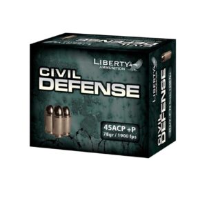 Liberty Civil Defense 45ACP 78 Grain 20Rd Box