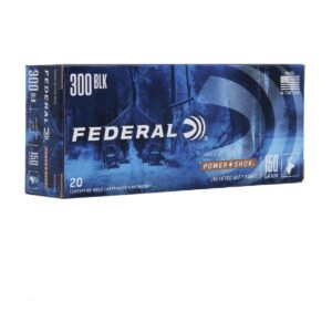 Federal Power-Shok 300BLK 150GR SP 20Rd