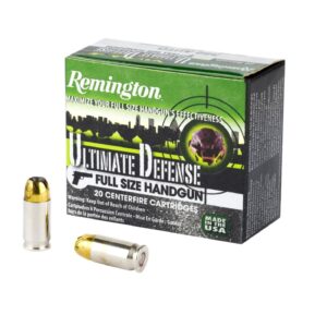 Remington Ultimate Defense 380ACP 102GR BJHP 20Rd