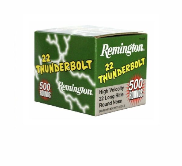 Remington 22 Thunderbolt 22LR 40GR RN 500Rd