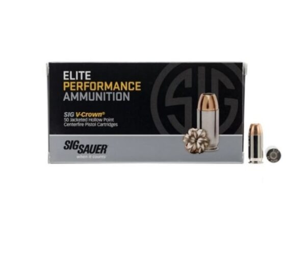 Sig Sauer V-Crown 9mm 147 Grain JHP 50Rd Box